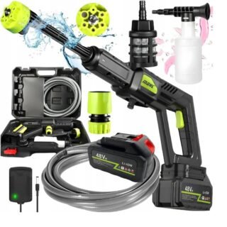 Akumuliatorinis aukšto slėgio plovimo įrenginys 48 V