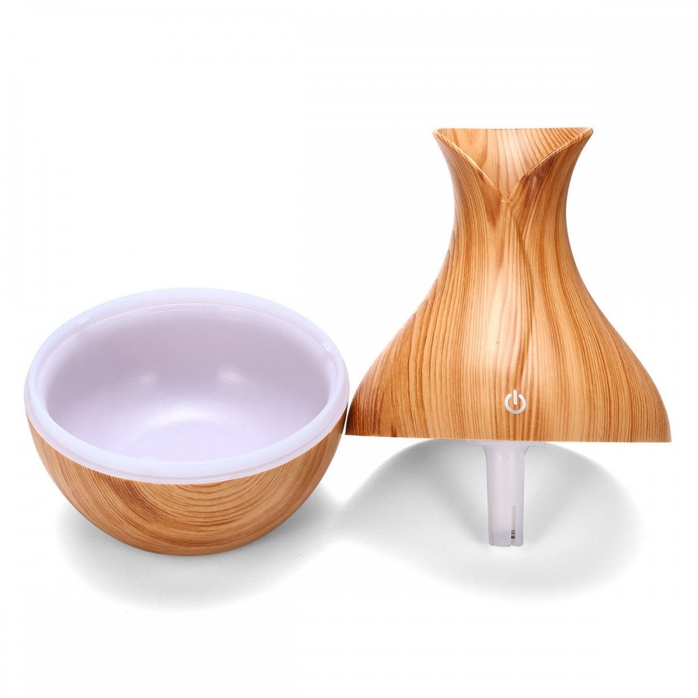 Ultragarsinis oro drėkintuvas "Wood Grain Aroma Diffuser“ - Image 2